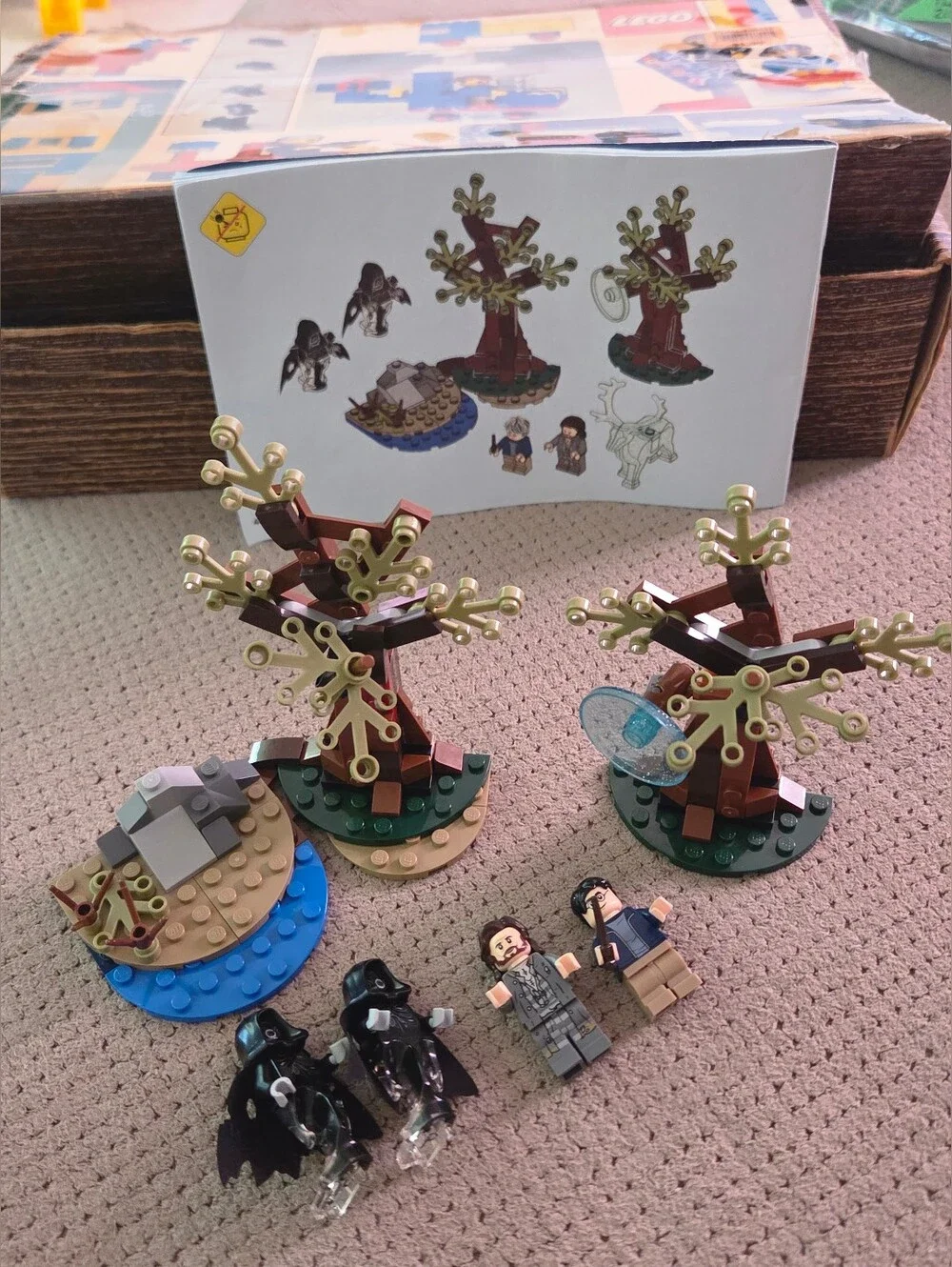 LEGO Harry Potter Expecto Patronum (75945) Minifigures, instructions manual,